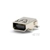 TE Connectivity 1734328-1 USB Connector Mini USB AB Female R/A SMT Shrouded