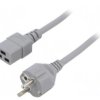 SN25-3/15/2GY Kabel: 3x1,5mm2, CEE 7/7 (E/F) wtyk,IEC C19 żeński, 2m, 16A