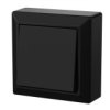 Łącznik Pojedynczy Uniwersalny, Natynkowy Ip20 Gao Czarny / 20461