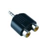 Rozdzielacz 2xRCA - Jack 3.5 stereo