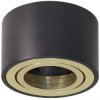 Oprawa Natynkowa HALOGENOWA Spot Ruchoma AMAT-S INSERT Okrągła CZARNO-ZŁOTA 52mm LUMILED