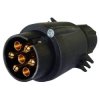 IWH 010206 Trailer connector 7-pin socket-plug plastic push-fit system