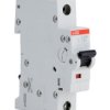 Wyłącznik nadprądowy MCB, Typ C, 1-biegunowy, 63A, 253V, 72V, na szynę DIN, ABB S201M-C63, S200M