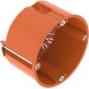 Cavity wall box, 68 x 47 mm, Ø 68 mm, no. of entries: 6, 1.5-2.5 mm², orange, IP30, 2003802