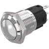 EAO 82-4171.2000 16mm Pushbutton St.Steel flush/convex Solder Maint. Ag Contacts
