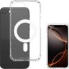 4Smarts Hybrid Case Ibiza Cover Apple iPhone 16e przeźroczysty Kompatybilny z MagSafe 541361