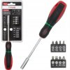 Wkrętak z magnesem uchwyt z końcówkami bit torx wkrętaki zestaw 9szt. Schmith