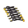 APC AP8704R-WW APC Power Cord Kit (6 ea), Locking, C13 to C14 (90 Degree), 1.2m