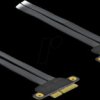 85769 Riser card, PCIe x4 > x4, 60-cm cable