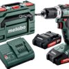Wiertarko-wkrętarka bezszczotkowa Metabo 18V 2 akumulatory