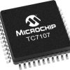 Sterownik wyświetlacza TC7107CKW, Cyfrowy, Microchip