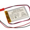 Akumulator; Li-Po; LP453350; 3,7V; 800mAh; 4,5x33x50mm; Zabezpieczenie PCM; konektor+ gniazdo 2,54*2piny; AKYGA; RoHS