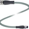 Pepperl+Fuchs 240795-100011 Złącze konfekcjonowane czujnika/aktuatora V11-G-1,5M-PUR-V3-GM, piny: 3, 3, 1.5 m, 1 szt.