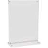 Maul 1948005 MAULvision Desk Display Board T-Shape Acrylic Transparent A6 1pc