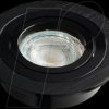 VO-500595 Einbaustrahler, rund, schwarz, für GU10