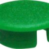 Front cap, without line, green, KKS, for rotary knobs size 13.5, A4113005