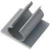 TruComponents 41027 mount Self-adhesive Ø12.70mm Grey 1pcs