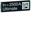 ACB HW+ Wtyczka znamionowa wyłącznika 2500A Ultimate dostarczana luzem HWW731HSA