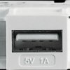 772167 Keystone module USB Typ-A charging socket 1 A white