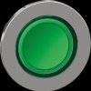 ZB4FW333 Front element illuminated pushbutton ZB4F Ø 30.5mm, green, non-l