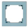 DECO Ramka uniwersalna z tworzywa DECO Pastel Matt lazurowy 48DR-1 KARLIK