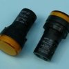 230VAC 22/28mm YELLOW AD16 KONTROLKA LED