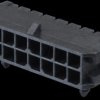43045-1600 Molex pin header - Micro-Fit - 2 x 8-pin - connector