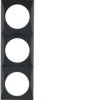 Integro Flow Ramka 3 potrójna czarny 918192510 HAGER