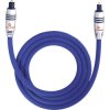 Oehlbach 1381 Toslink Audio Cable XXL Series 80 Blue 1.00m