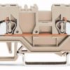 4-wire feed-through terminal, spring-clamp connection, 0.2-1.5 mm², 1 pole, 20 A, light gray, 280-994