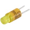 EAO 10-2613.1074 LED single T1 Bi Pin 28VAC/DC 5mA/9mA gelb