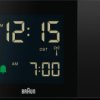BC15-DCF B Radio projection alarm clock in black
