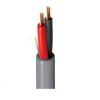 Wielożyłowy kabel mikrofonowy i instrumentalny 4100UE 2-żyłowy Nieekranowany Belden 14 AWG CSA Ø zew 5.55 mm OD Szary