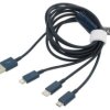 Kabel High Speed, USB 2.0 1,5m niebieski CAMLTYS-03