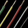Silicone-switching strand, highly flexible, halogen free, Cableline, 1.0 mm², 511 x 0.05 mm, green, outer Ø 3.9 mm, 61.7664-1002