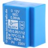 Transformator do druku 12V ac 230V ac 1 wyjście wyjścia THT 0.35VA