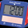 TX-337 KFZ - Electronic parking disk, solar, blue