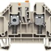 Disconnect/test-disconnect terminal block, screw connection, 0.5-4.0 mm², 32 A, 6 kV, dark beige, 7910270000