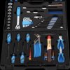 1000 Tool case with assortment TOURING 49 pcs