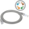 Patchcord UTP kat.5e 7m szary ALANTEC 552036