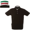 RICCIONE BLACK POLO M/CORTA