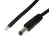 Kabel przewód DC dwużyłowy 2x0,52mm2 wtyk 1,3x3,5mm | 1,5m