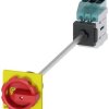 czerwony, żółty 3 styki 16 mm² 63 A 690 V/AC Siemens 3LD34480TK53