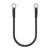 Qoltec Przewód akumulatorowy z końcówkami konektorowymi M8 Kabel z oczkiem 8mm 20cm Czarny