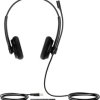 Yealink Yealink USB Headset UH34 Lite Dual UC Słuchawki nauszne czarny