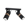 Lampa sufitowa VIDAR BLACK 2xGU10 MLP5401 Milagro