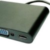 Value telewizory i monitory adapter [1x złącze męskie USB-C - 1x złącze żeńskie VGA, złącze żeńskie USB-C (Power Deliver