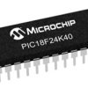Mikrokontroler Microchip PIC18F24K40-I/SP PIC18F24K40 SPDIP 28-pinowy Powierzchnia PIC 16kB 8 bit 64 MHz, 1 kB RAM