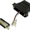 Adapter BKL Electronic 10121125 złącze żeńskie D-SUB 25-pin - złącze żeńskie RJ12