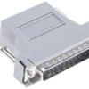 Adapter do złączy RJ, Gniazdo RJ45/25-stykowa wtyczka D